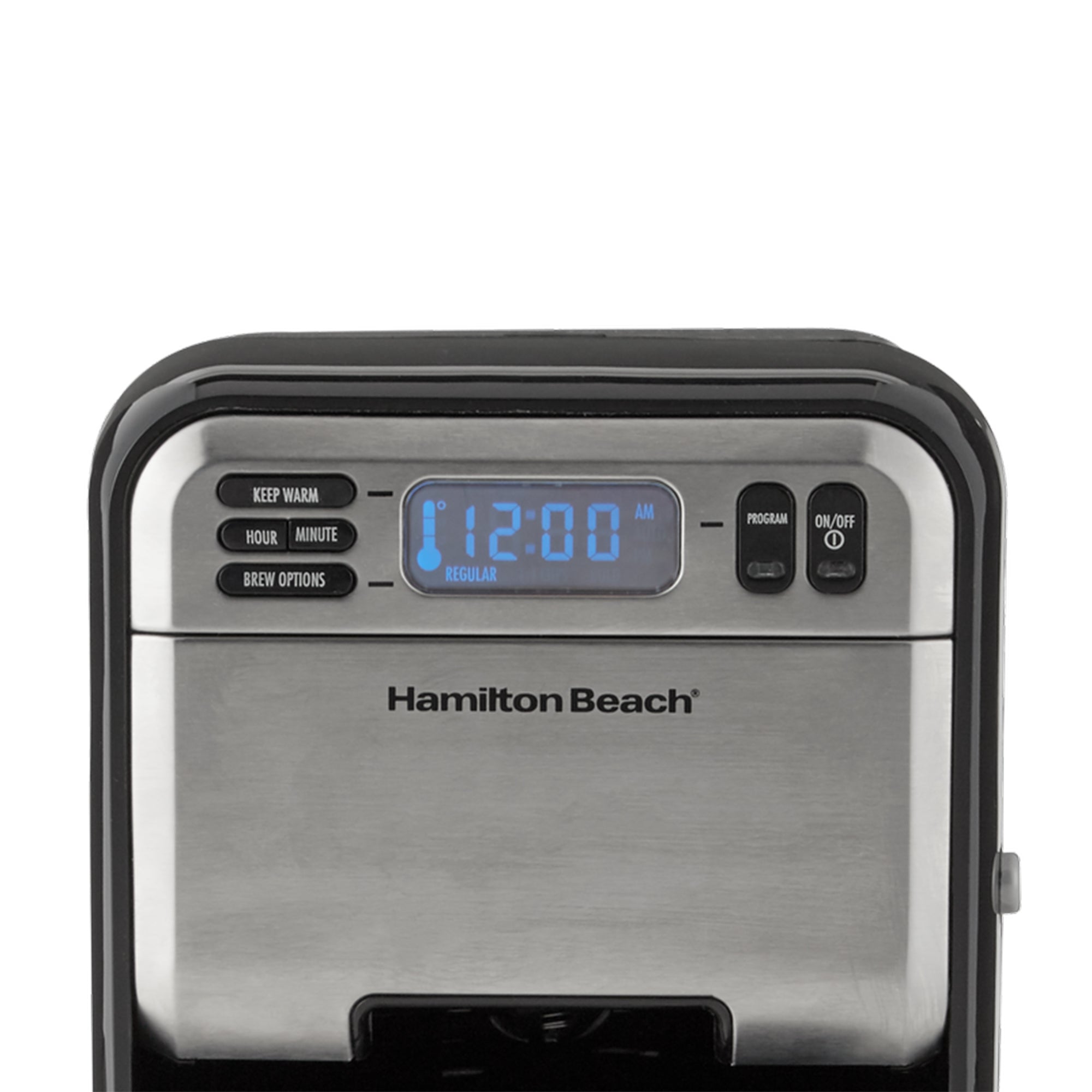 Hamilton Beach 12 Cup Digital Automatic LCD Programmable Coffee Maker Brewer