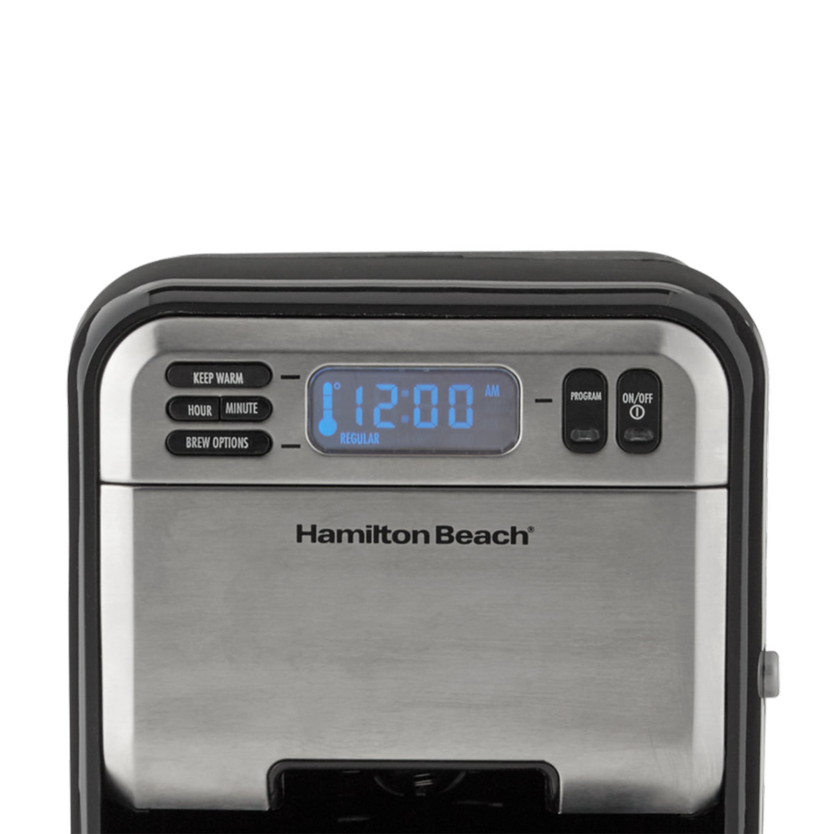 Hamilton Beach 12 Cup Digital Automatic LCD Programmable Coffee Maker Brewer