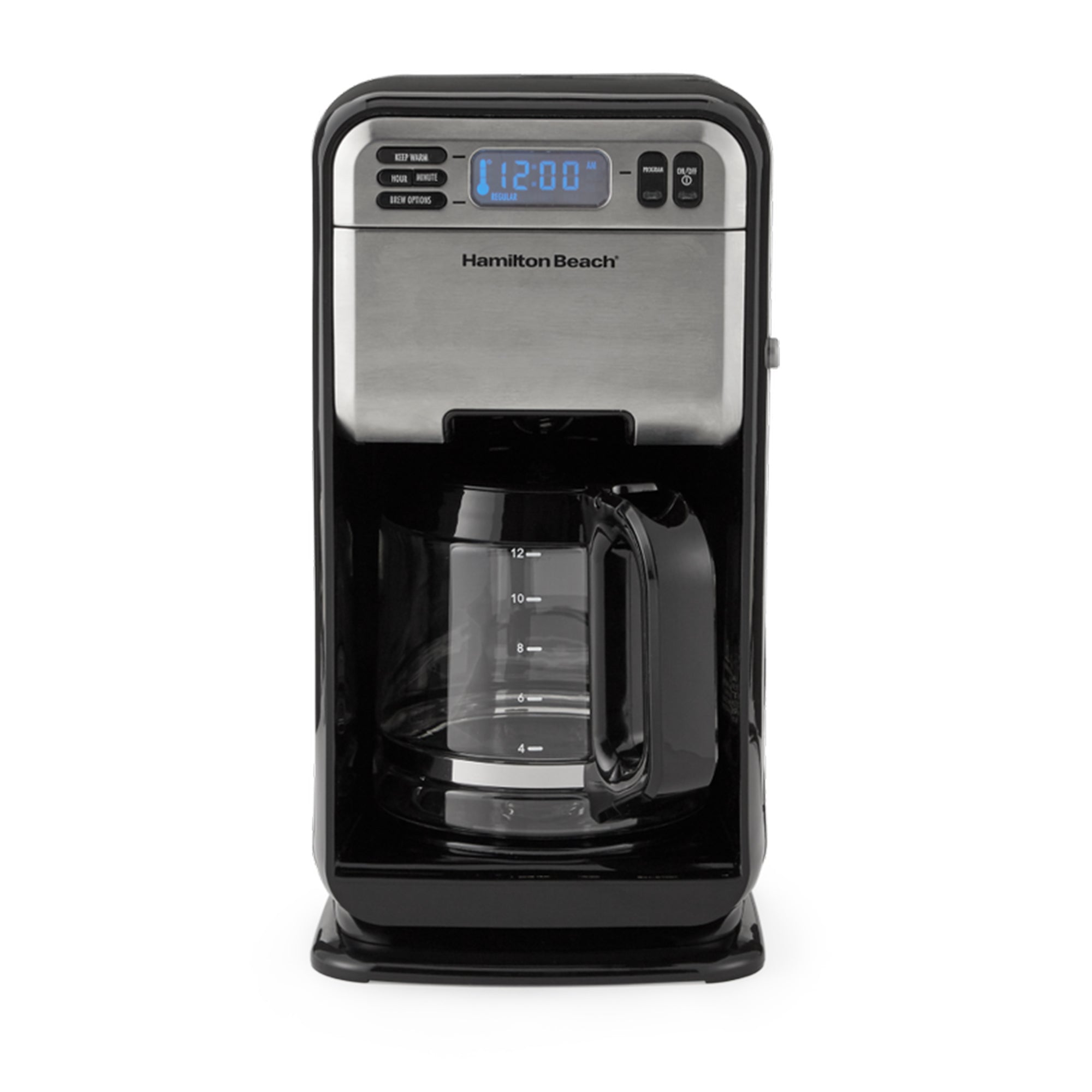 Hamilton Beach 12 Cup Digital Automatic LCD Programmable Coffee Maker Brewer