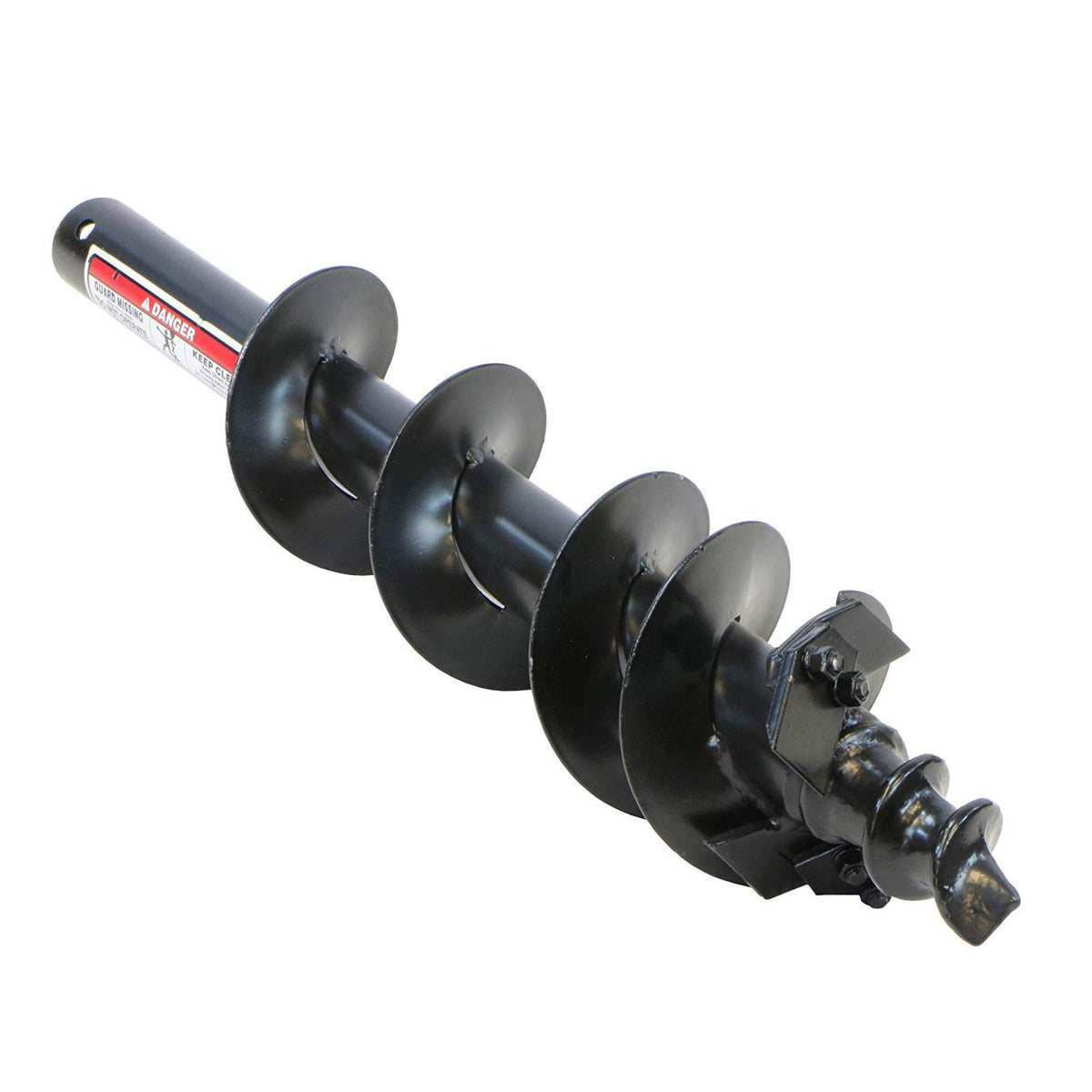 RanchEx 6 Inch Diameter Compact Auger Post Hole Digger Drill Bit (Open Box)