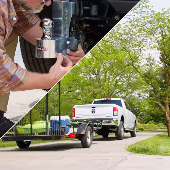 Uriah AlumaTow Aluminum Tow Truck Car Trailer Hitch Mount 6 In Drop (For Parts) - VMInnovations