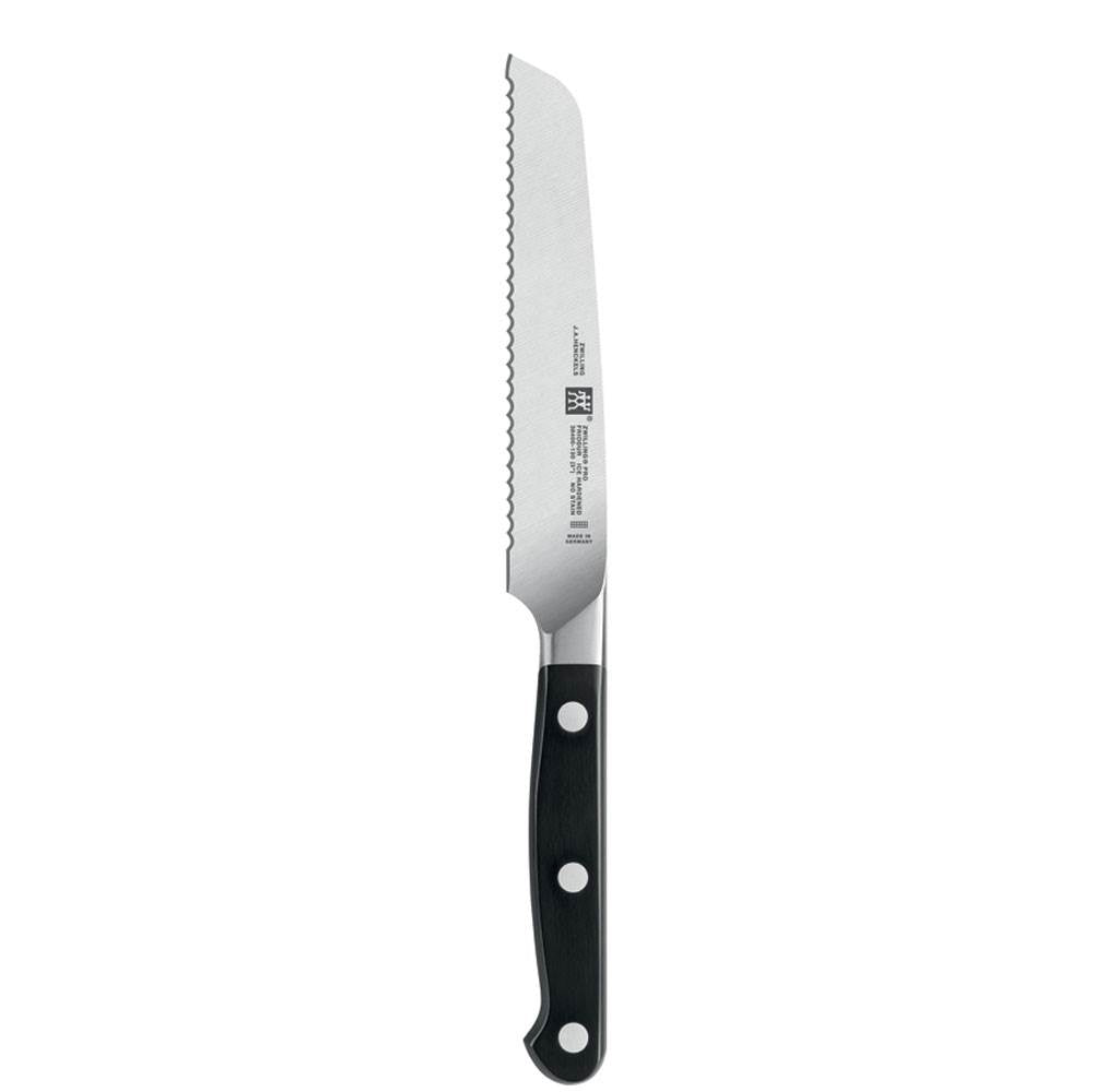 Zwilling Pro 3 Piece Steel Starter Knife Set w/ Paring, Utility, & Chef's Knife