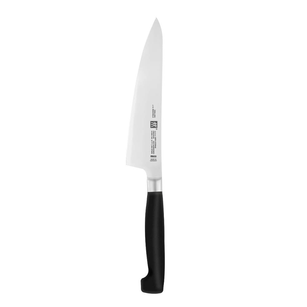 Zwilling JA Henckels Four Star Anniversary 8 Piece Friodur Blade Knife Block Set