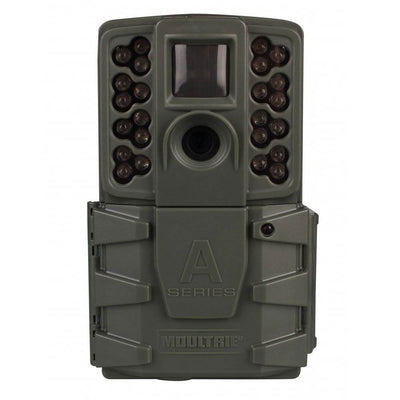 Moultrie A-25i 12MP Infrared Game Trail Cameras (4) + 16GB SD Memory Cards (4)