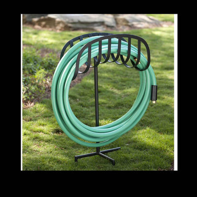 Liberty Garden Decorative Powder Coated Steel Garden Hose Storage (Open Box) - VMInnovations