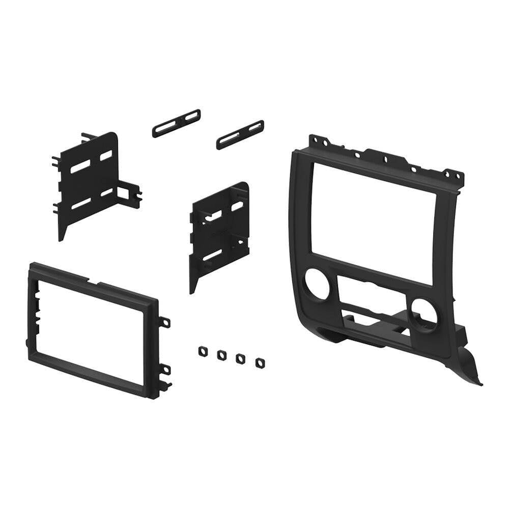 Boss In Dash Car Stereo Audio Receiver + Mounting Kit + Wire Harness + Adapter