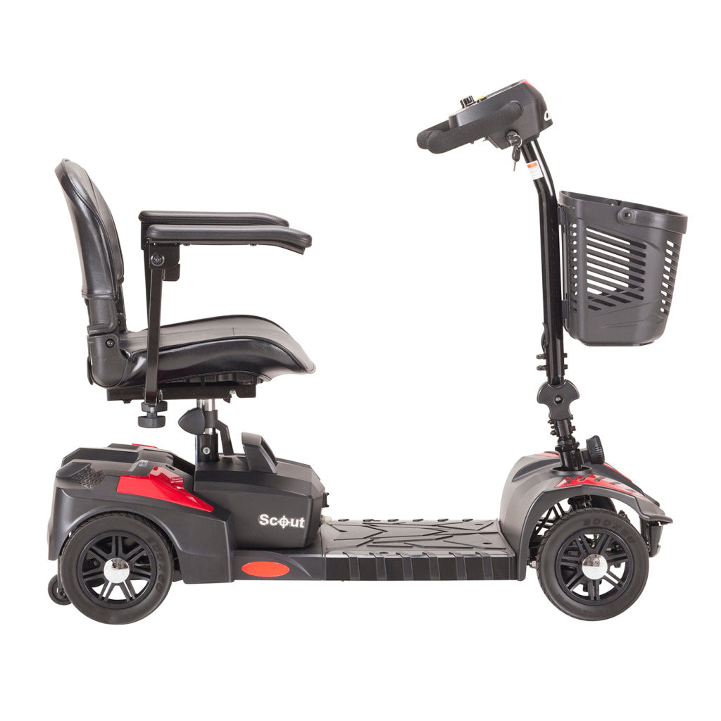 Drive Medical Scout Compact Travel Power Scooter, Extended Battery (Used)