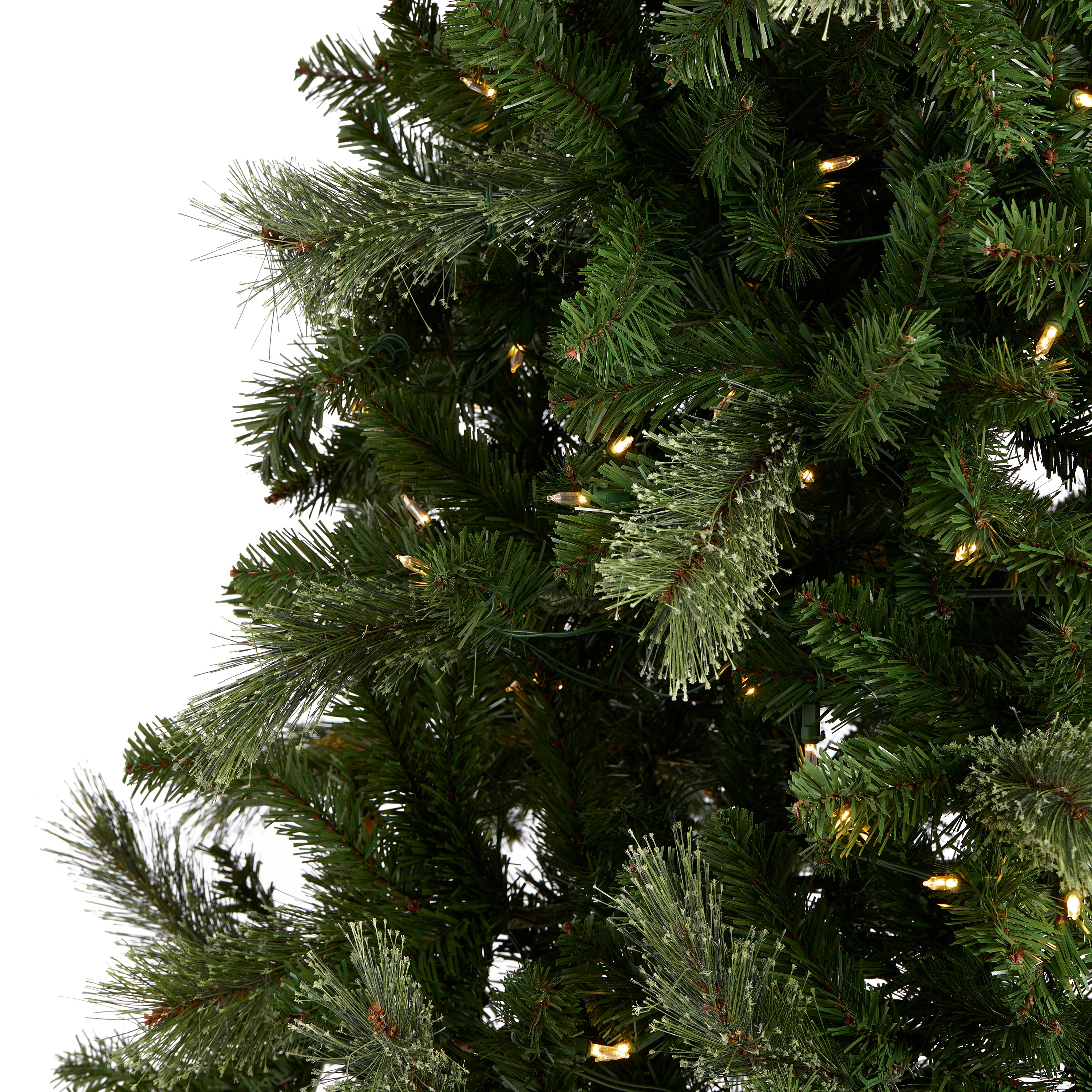 Home Heritage 9' Cascade Cashmere Quick Set Tree and Changing Lights (Open Box) - VMInnovations