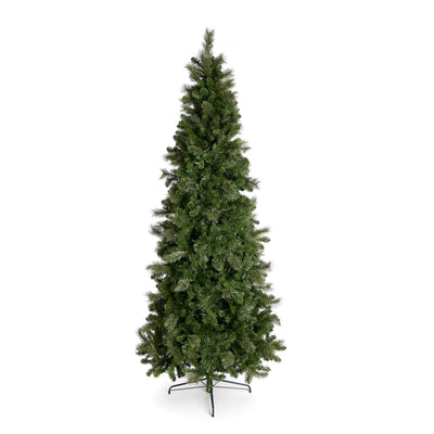 Home Heritage 9' Cascade Cashmere Quick Set Christmas Tree and Lights (Damaged)