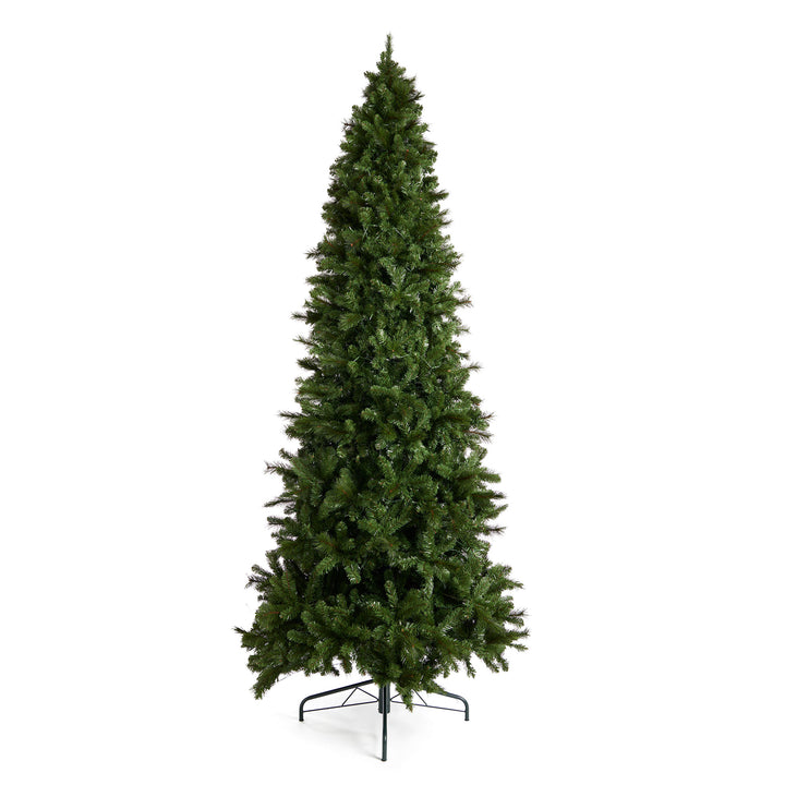 Home Heritage Cascade Quick Set 12 Ft 800 LED Pre-Lit Artificial Christmas Tree - VMInnovations