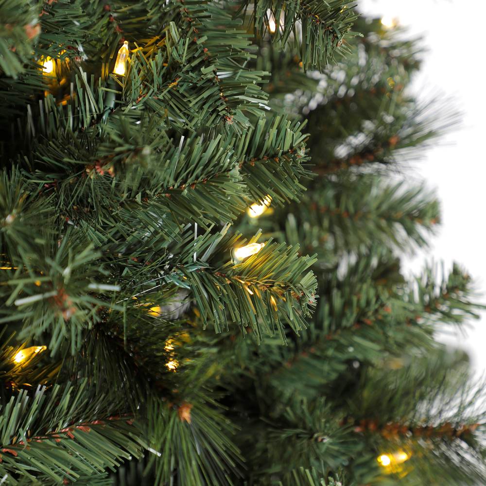 Home Heritage Cashmere Quick Set 12 Ft 800 LED Pre-Lit Artificial Christmas Tree