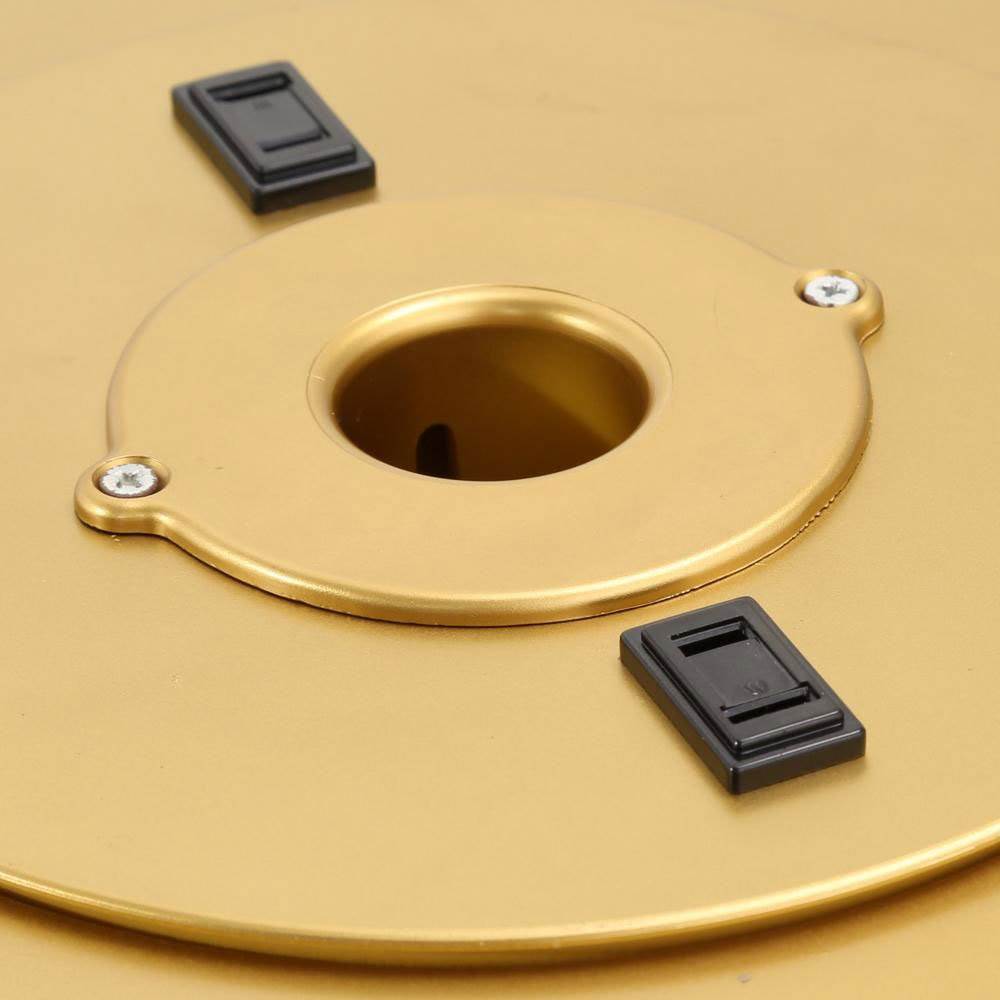 Home Heritage Rotating Christmas Tree Stand w/ Twinkly App Controlled RGB Lights