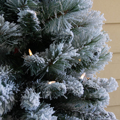 Home Heritage 4.5 Feet Entry Way PVC Pre Lit Christmas Tree w/ Stand (Used) - VMInnovations