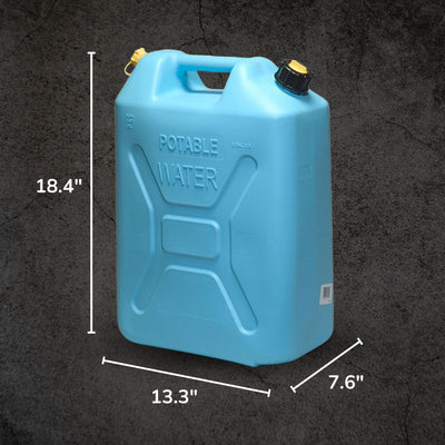 Scepter 5 Gallon Military Style Water Can Container w/ Flexible Spout (Open Box) - VMInnovations