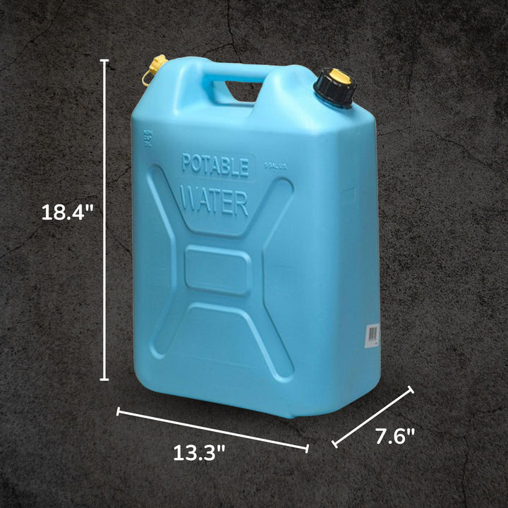 Scepter 5 Gallon Military Style Water Can Container w/ Flexible Spout (Open Box) - VMInnovations