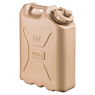 Scepter BPA 5 Gallon 20 Liter Portable Water Storage Container, Sand (Used) - VMInnovations