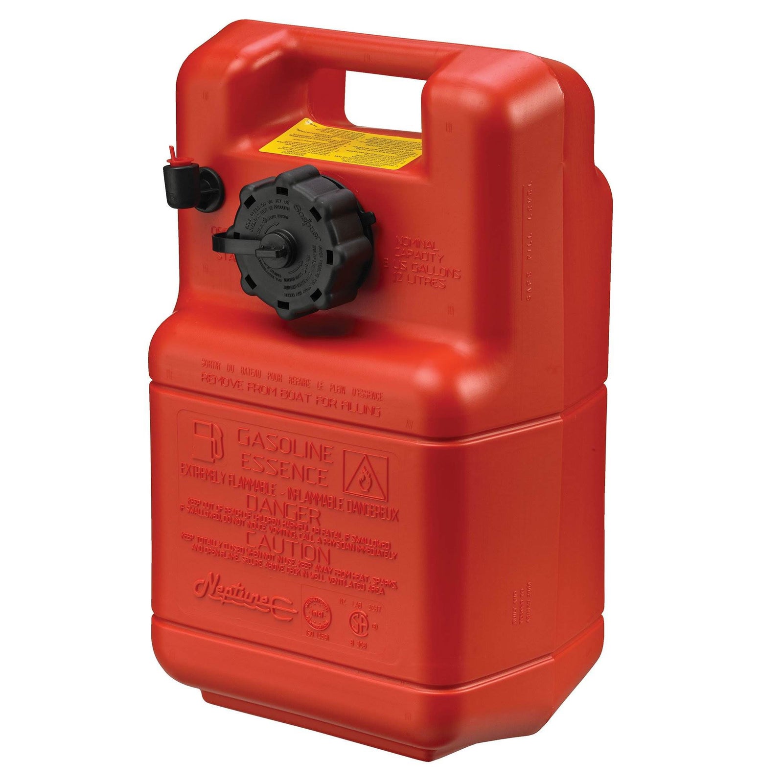 Scepter Neptune 3 Gallon 11.4 Liter EPA + CARB Portable Jerry Can (Open Box) - VMInnovations