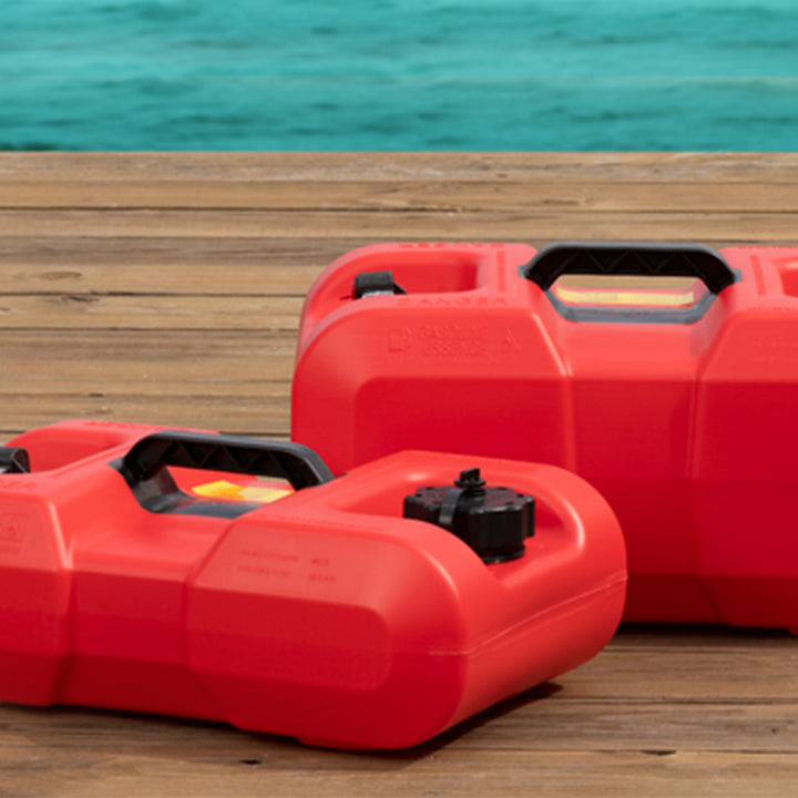 Scepter 3 Gallon EPA and CARB Certified Marine Portable Gas Can with Hard Cap - VMInnovations