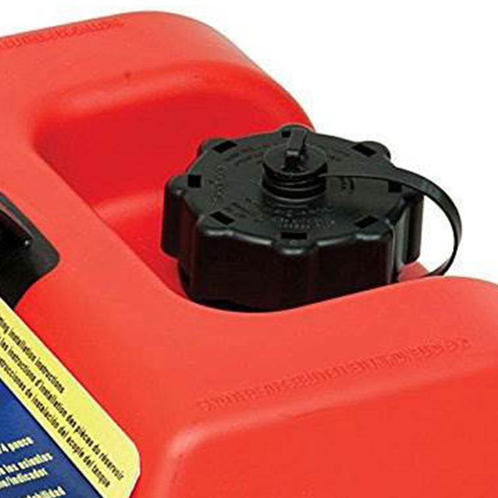 Scepter EPA CARB Marine Under the Seat Fuel Container, 6 Gallon (Open Box) - VMInnovations