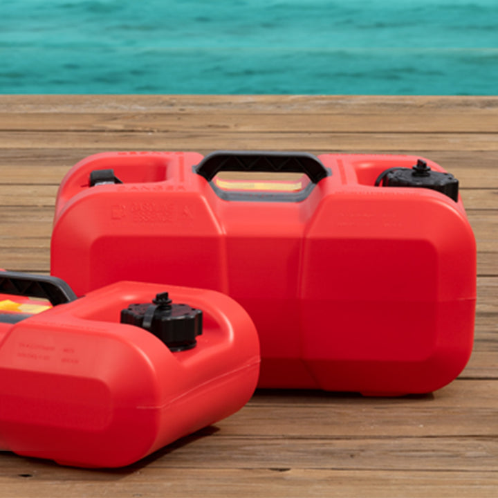 Scepter EPA CARB Marine Under the Seat Fuel Container, 6 Gallon (Open Box) - VMInnovations