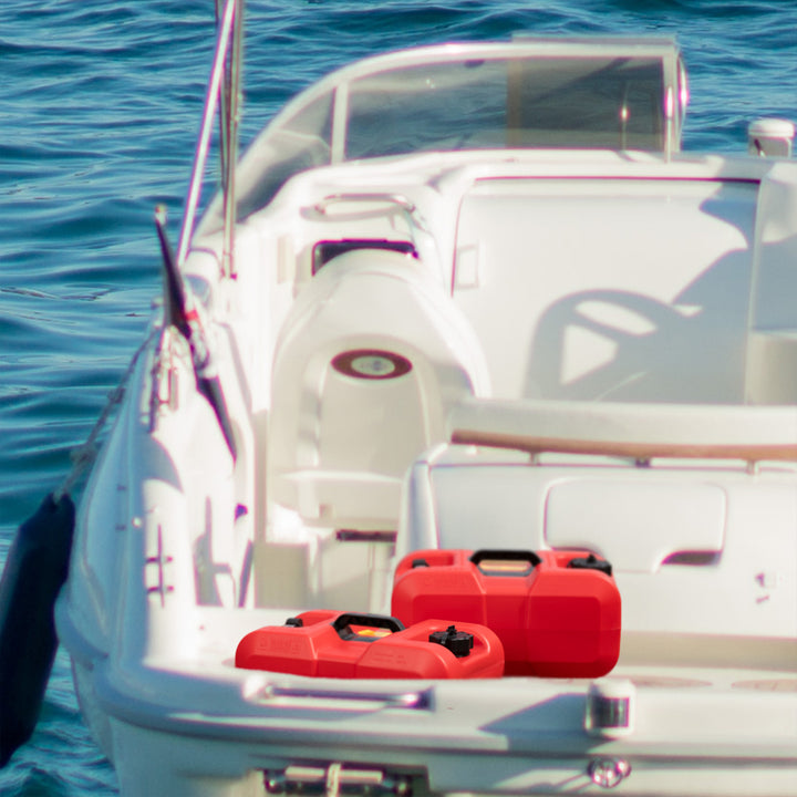 Scepter EPA CARB Marine Under the Seat Fuel Container, 6 Gallon (Open Box) - VMInnovations