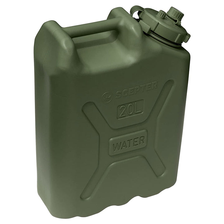 Scepter BPA Durable 5 Gal 20 Liter Water Storage Container, Green (Used) - VMInnovations