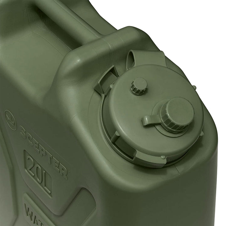 Scepter BPA Durable 5 Gal 20 Liter Water Storage Container, Green (Used) - VMInnovations