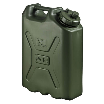 Scepter BPA Durable 5 Gallon 20 Liter Portable Water Storage Container, Green (6 Pack) - VMInnovations