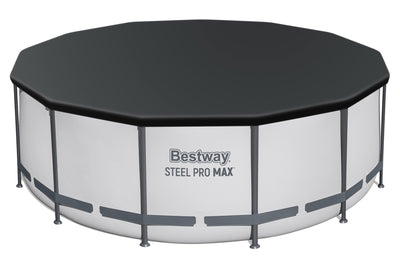 Bestway Steel Pro MAX 13'x48" Round Above Ground Pool w/ Pump & Cover (Open Box)