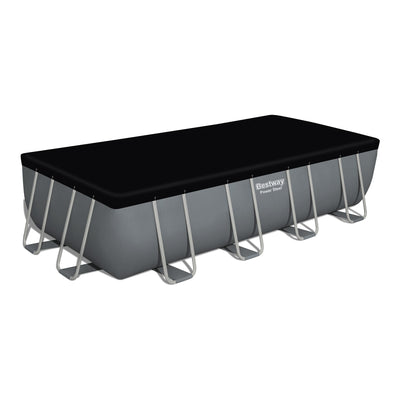 Bestway Power Steel 18'x9'x48" Rectangular Above Ground Swimming Pool (Open Box) - VMInnovations