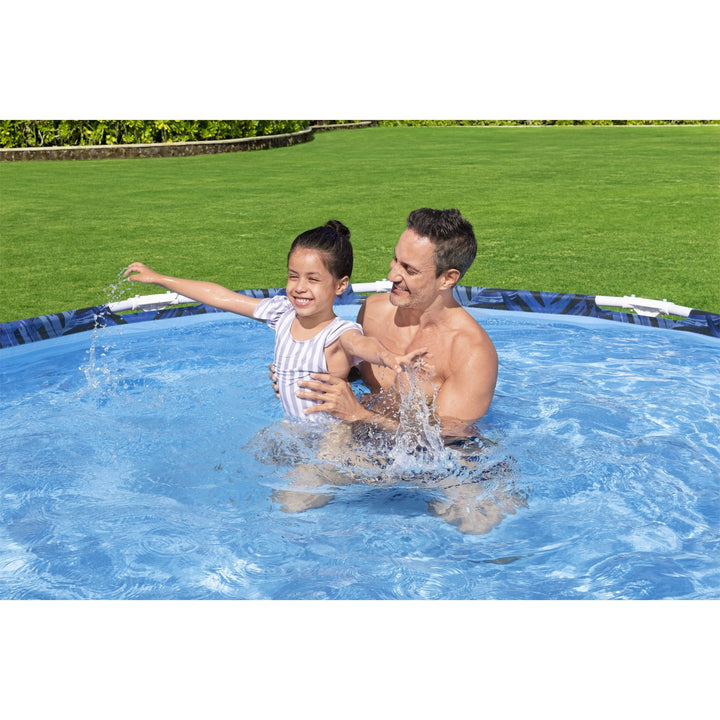 Steel Pro 10' x 26" Round Above Ground Outdoor Kiddie Swimming Pool (Used)