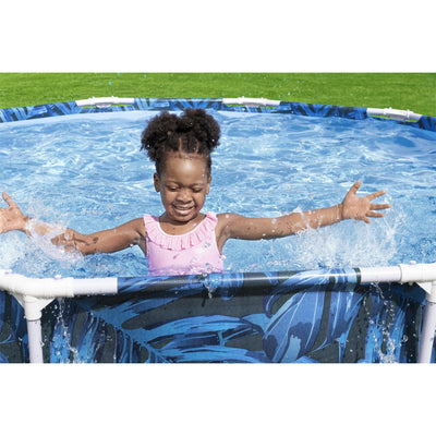 Bestway Steel Pro 10' x 26" Round Above Ground Kiddie Swimming Pool (Open Box)