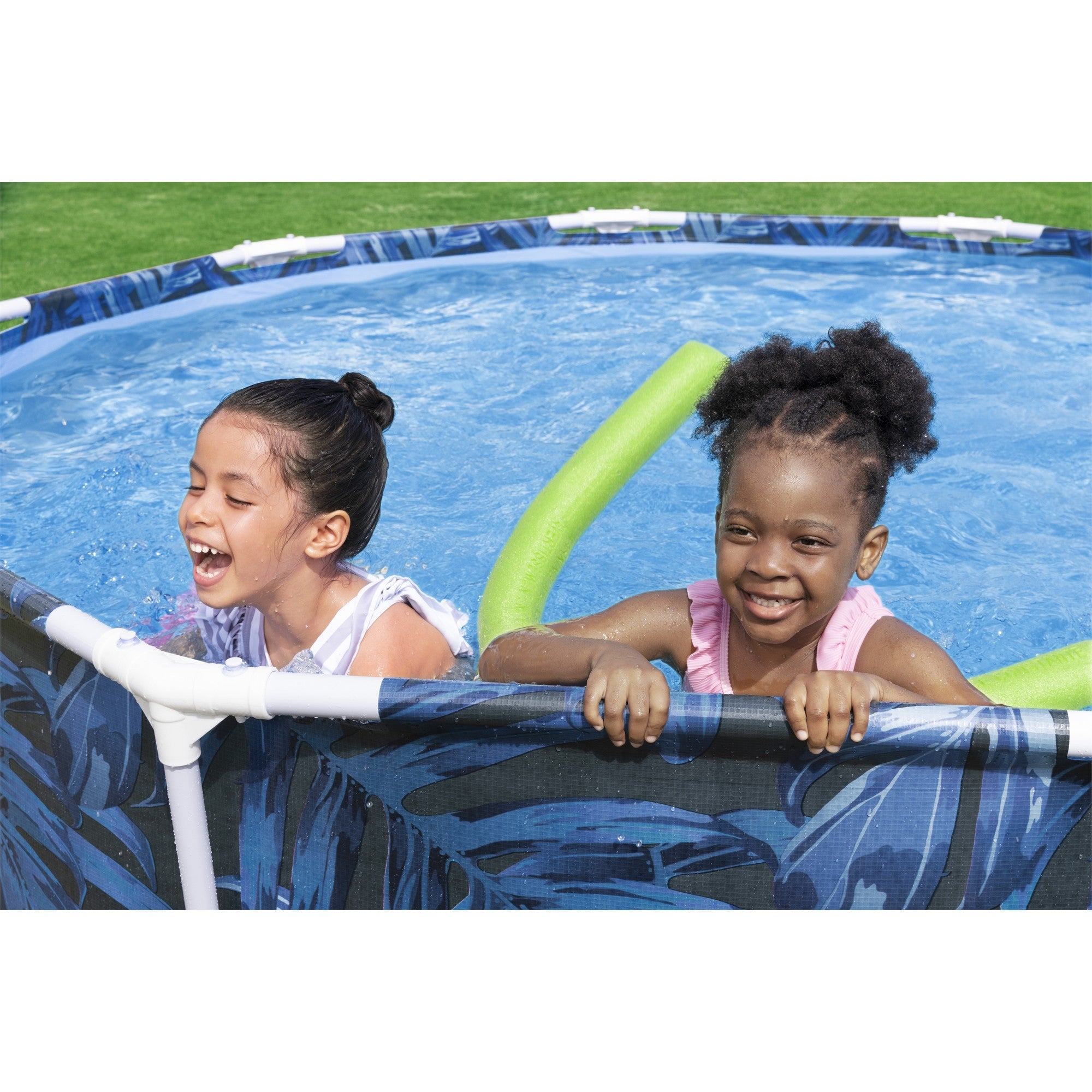 Bestway Steel Pro 10' x 26" Round Above Ground Kiddie Swimming Pool (Open Box) - VMInnovations
