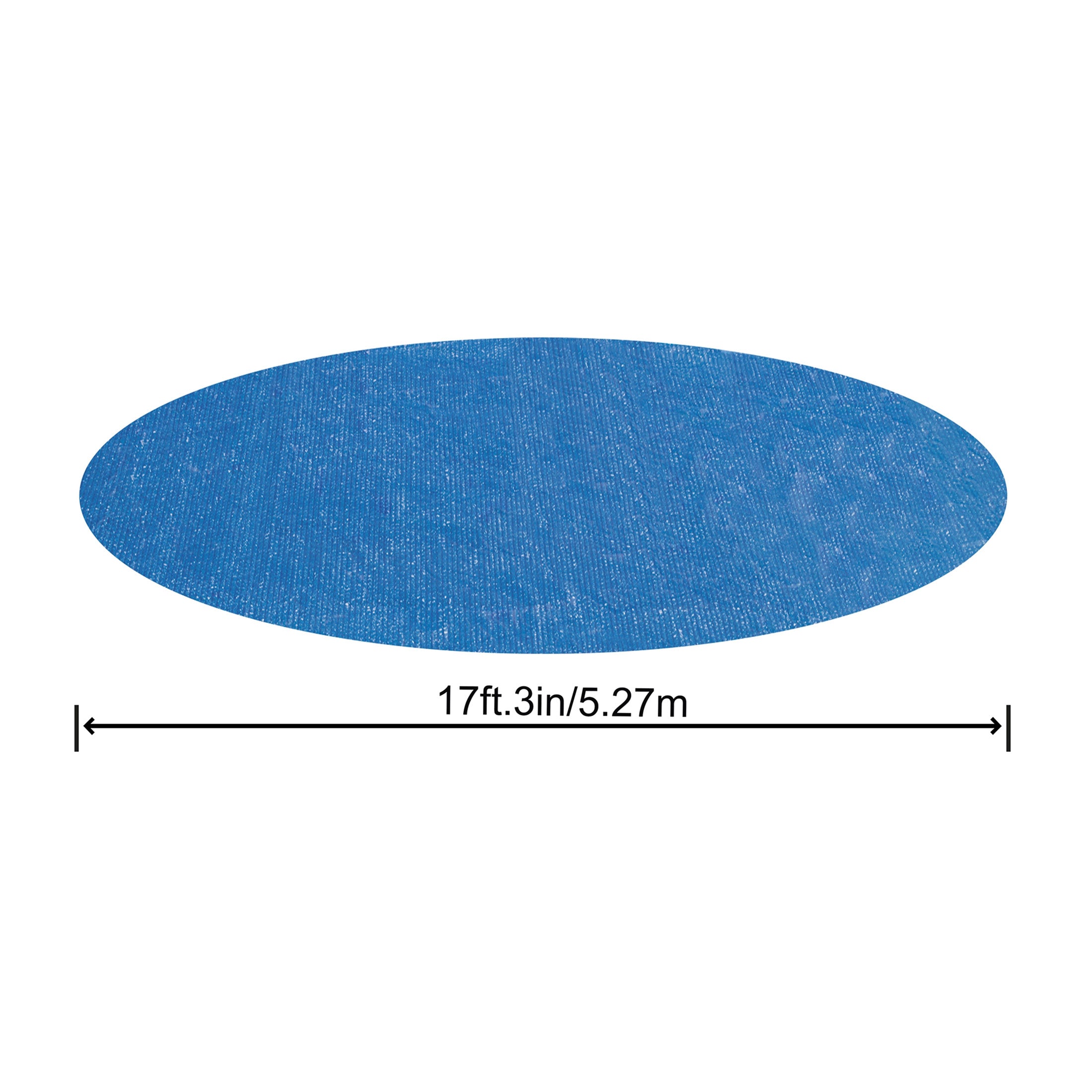 Bestway Flowclear 18' Round Solar Pool Cover for Above Ground Pools (Cover Only)