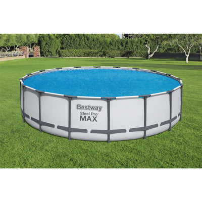 Bestway 18 Foot Round Above Ground Swimming Pool Solar Heat Cover (Open Box)