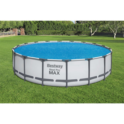 Bestway Flowclear 18' Round Solar Pool Cover for Above Ground Pools (Cover Only)