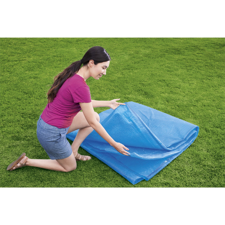 Bestway 18 Foot Round Above Ground Swimming Pool Solar Heat Cover (Used)