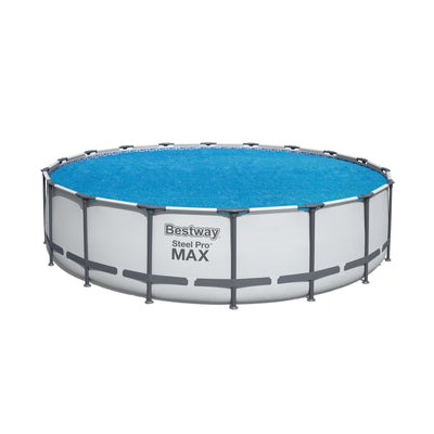 Bestway 18 Foot Round Above Ground Swimming Pool Solar Heat Cover (Open Box)