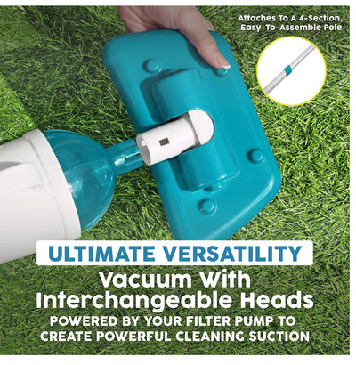 Bestway Flowclear AquaCrawl 88 Inch Pool Vacuum for 15 Feet Above Ground Pools