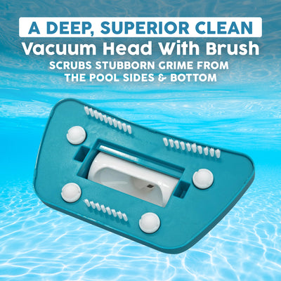 Bestway Flowclear AquaCrawl 88 Inch Pool Vacuum for 15 Feet Above Ground Pools