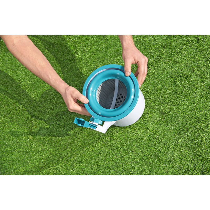 Bestway Above Ground Swimming Pool Surface Skimmer Debris Cleaner (Open Box)