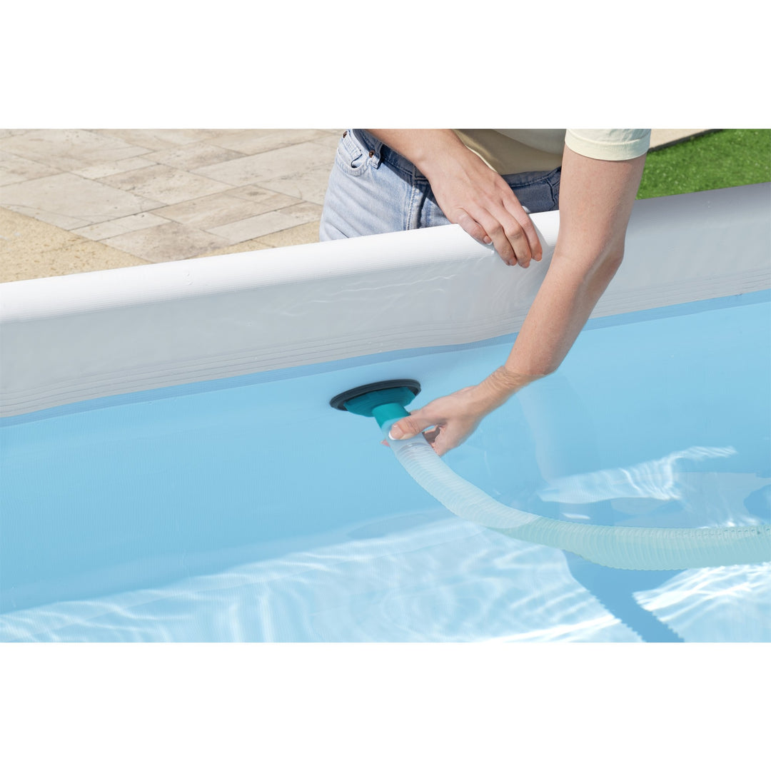 Bestway Above Ground Swimming Pool Surface Skimmer Debris Cleaner (Open Box)