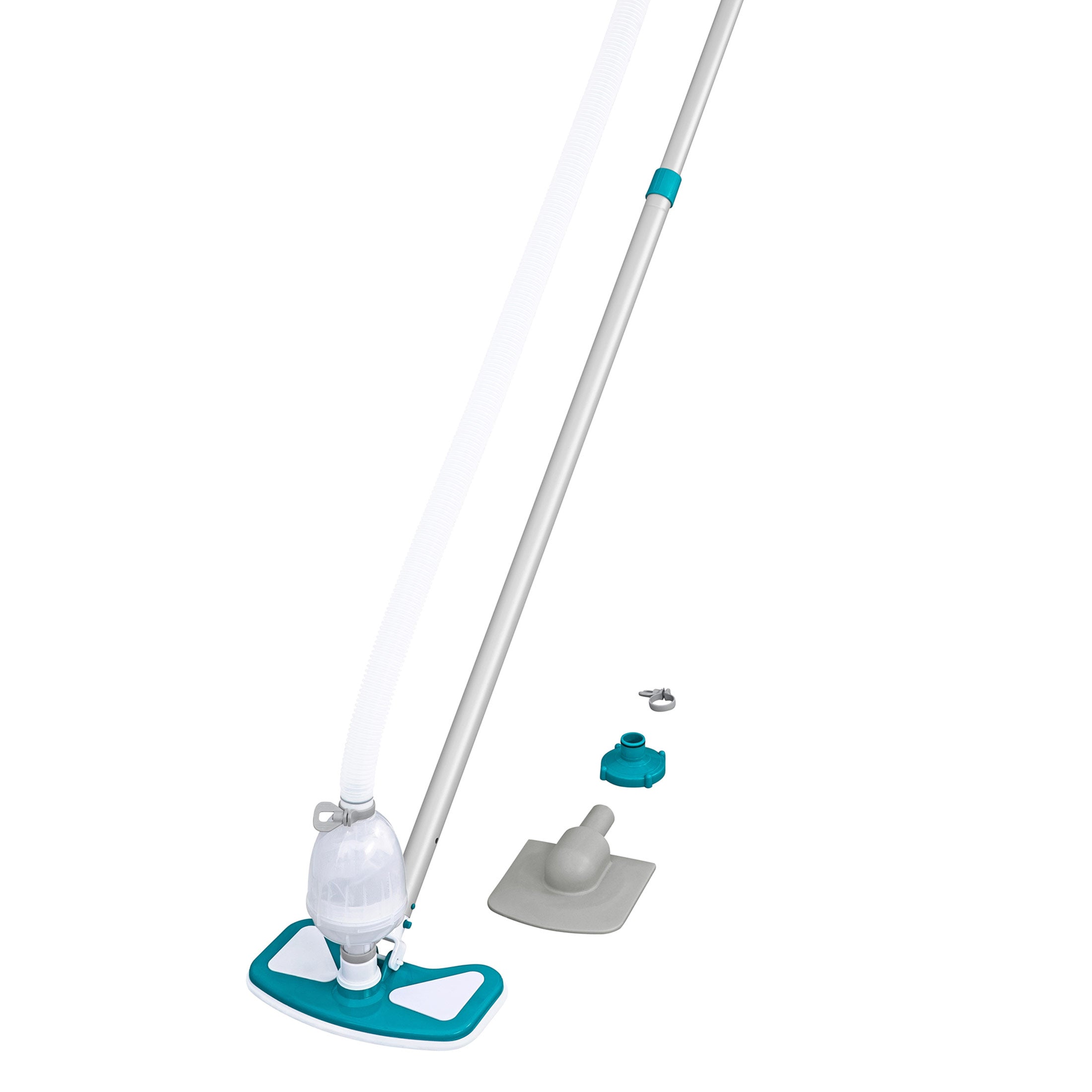 Bestway Flowclear AquaClean 110 Inch Pool Vacuum for 20 Feet Above Ground Pools
