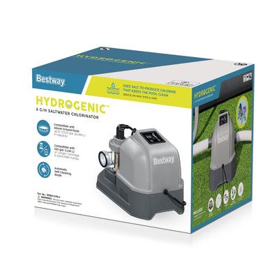 Bestway Flowclear Hydrogenic 6 G/H Digital Self Cleaning Saltwater Chlorinator - VMInnovations