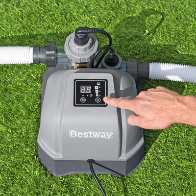 Bestway Hydrogenic 12 G/H Saltwater Chlorinator for Above Ground Swimming Pools - VMInnovations