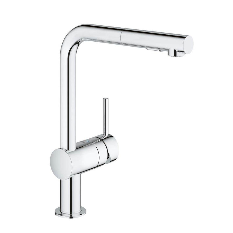 Grohe Minta Single Handle Home Kitchen Faucet, Chrome Finish (For Parts)