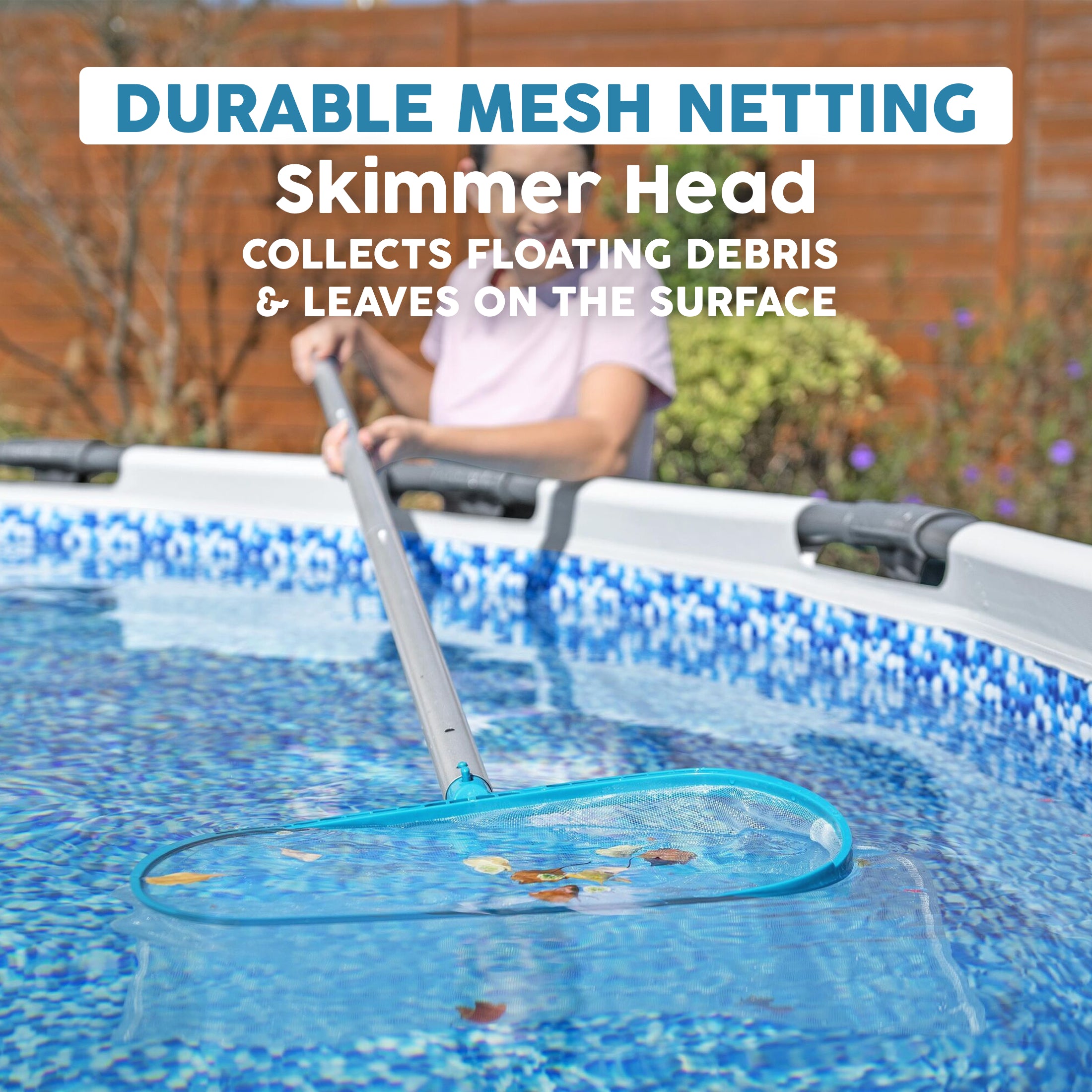 Bestway AquaSurge Swimming Pool Maintenance Accessory Kit with Vacuum & Skimmer - VMInnovations