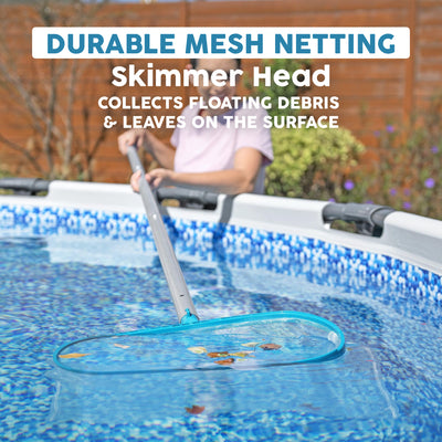Bestway AquaSurge Swimming Pool Maintenance Accessory Kit with Vacuum & Skimmer - VMInnovations