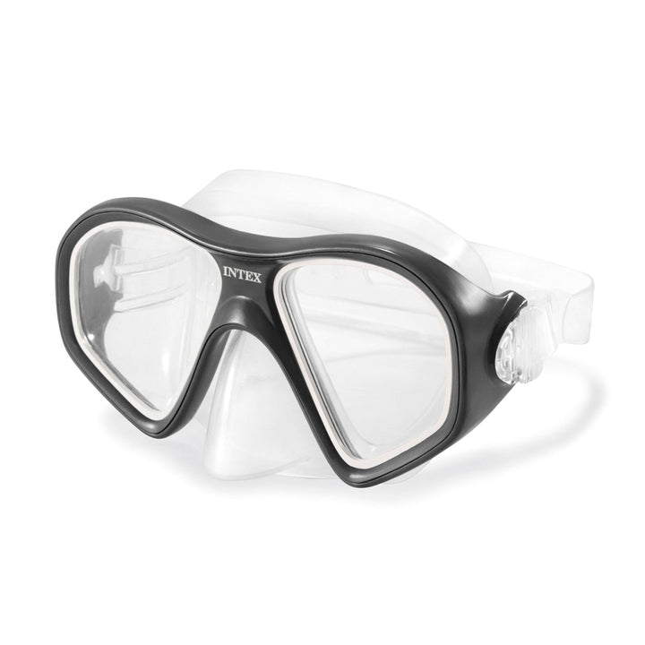 Intex Reef Rider Diving Mask & Easy Flow Snorkel Set for Ages 14+, Colors Vary