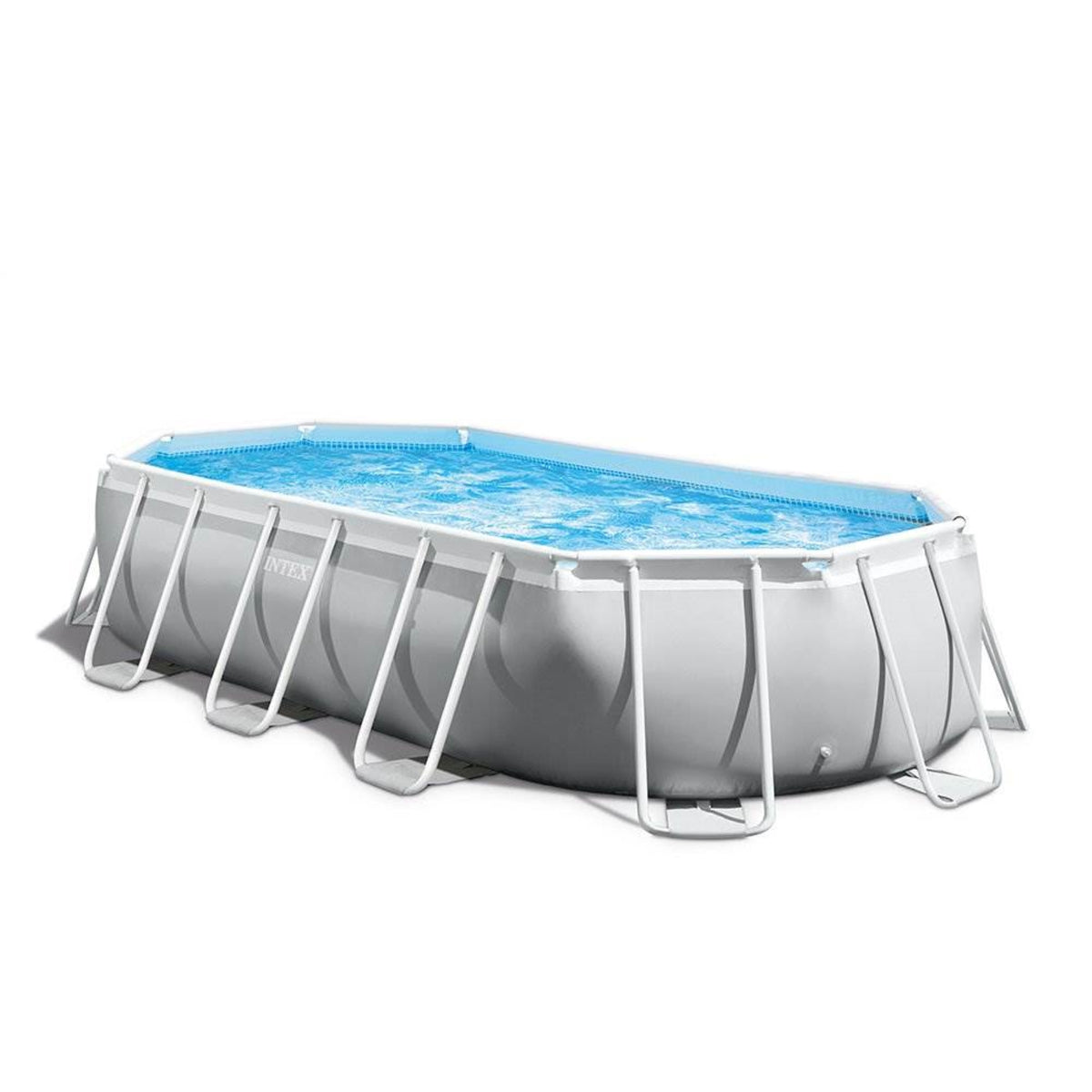 Intex 16.5ft x 9ft 48in Frame Above Ground Swimming Pool Kit w/ Chlorine Tabs